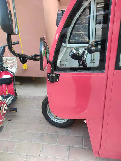 Truck Convex Mirror with Rod - Round Auxiliary Reversing Mirror