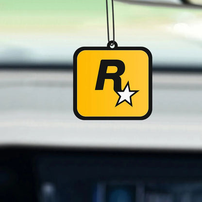 Car Rockstar Fragrance Tablets Air Freshener - Aromatherapy Pendant