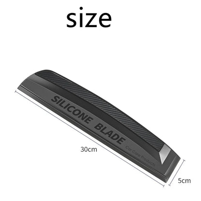 Car Squeegee Tool - Non-Scratch Silicone Window Wiper Blade
