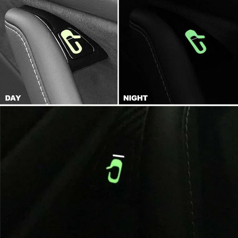 Tesla Model 3 Luminous Door Button Stickers - 8pcs Set