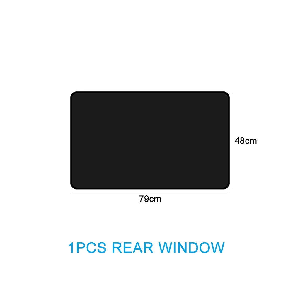 Magnetic Car Sunshade - UV Protection Window Curtains Double Sided