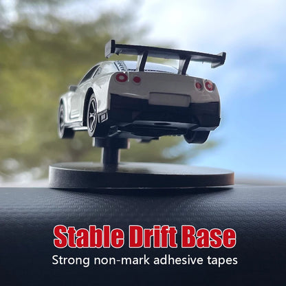 Drift Car Dashboard Toy Model - Swing Turning Sports Race Ornament