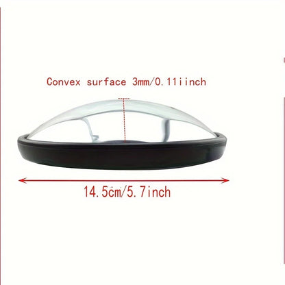 Truck Convex Mirror with Rod - Round Auxiliary Reversing Mirror