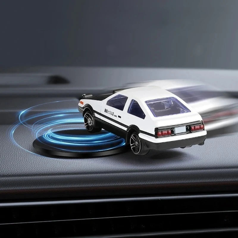 Car Drift Tail Swing Rotating Ornament - Center Console Decoration