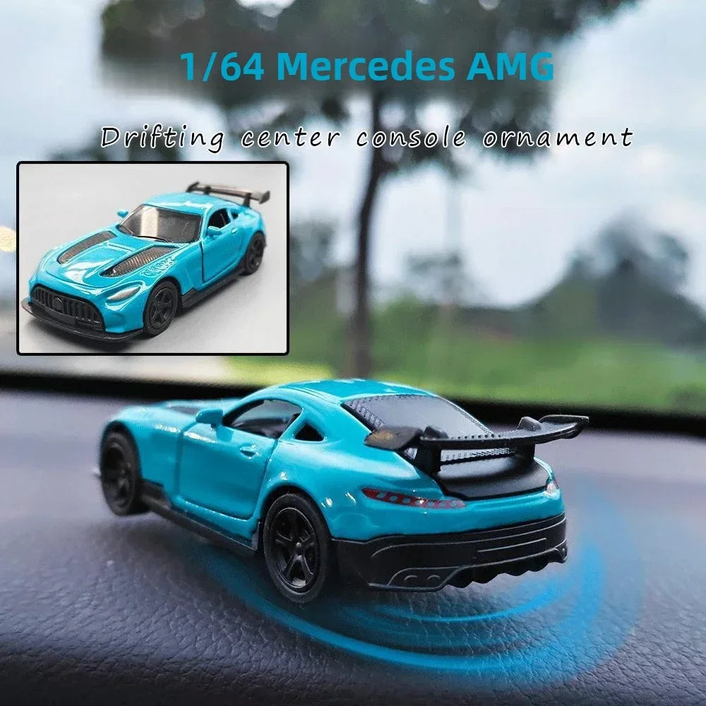 Car Drift Tail Swing Rotating Ornament - Center Console Decoration