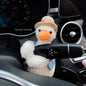 Plush Puppy Car Wiper Decoration - Kawaii Bowknot Dog Ornament