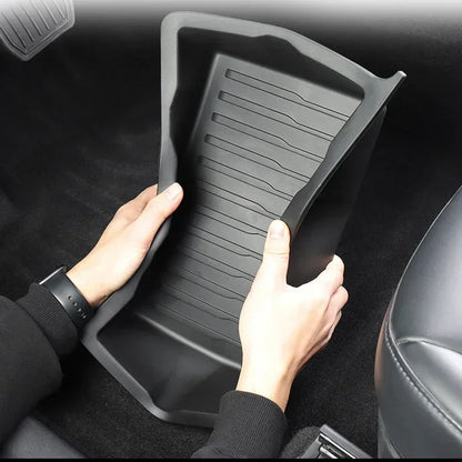 Tesla Model Y Under Seat Storage Box - Hidden Drawer Organizer 2021-2024