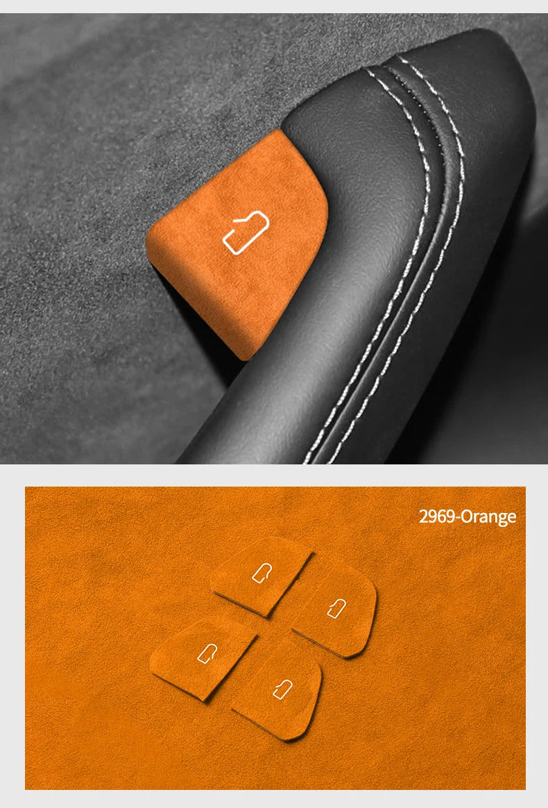 Tesla Model 3 Y Alcantara Door Switch Trim - 2024+ Cover