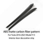 Tesla Model 3 Y Dashboard Trim Strip - Carbon Fiber ABS ABS matte carbon