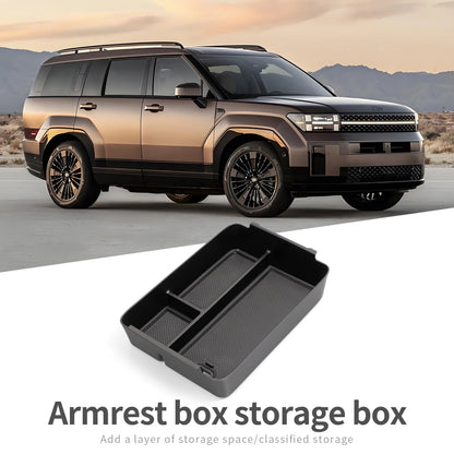 Hyundai Santa Fe Storage Box Cup Holder - 2024-2025 Interior Organizer