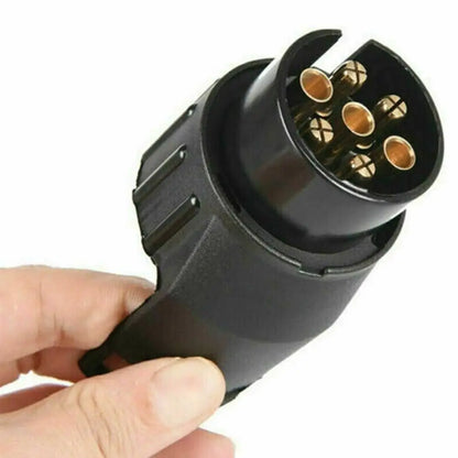 7 Pin to 13 Pin Trailer Adapter Waterproof Towbar Connector