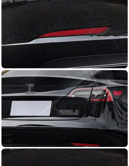 Tesla Model 3/Y/X/S Rear Bumper Reflector - Red Lens Light Cover