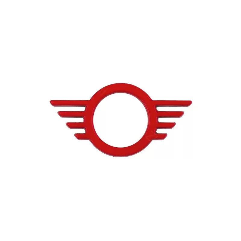 3D Metal Car Door Lock Pin Wing Emblem Badge - Mini Cooper