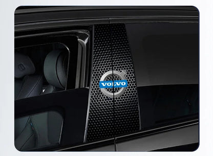 Volvo B-Pillar Stickers - Car Center Column Sunscreen Cover Protection