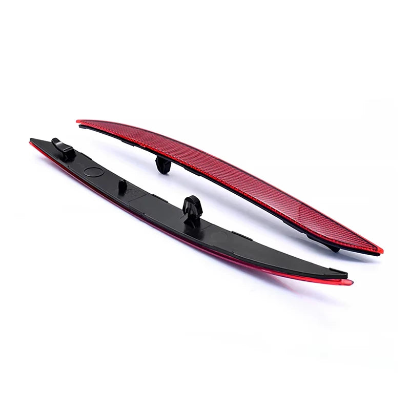Tesla Model 3/Y/X/S Rear Bumper Reflector - Red Lens Light Cover