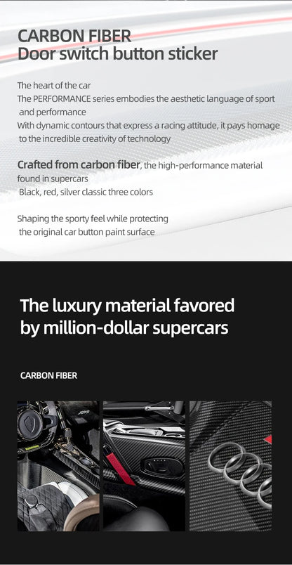 Tesla Model Y Juniper Model 3 Highland Carbon Door Switch Trim