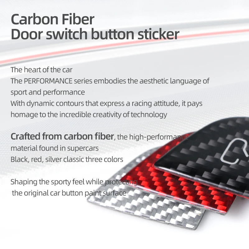 Tesla Model Y Juniper Model 3 Highland Carbon Door Switch Trim