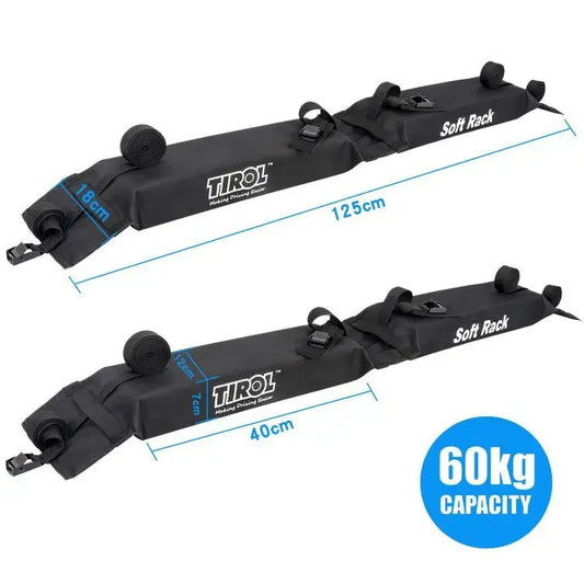Foldable Roof Luggage Rack - Universal Soft Rack for Outdoor Camping