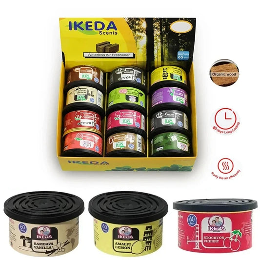 Car Air Freshener Bubble Gum Scent - Organic Odor Eliminator