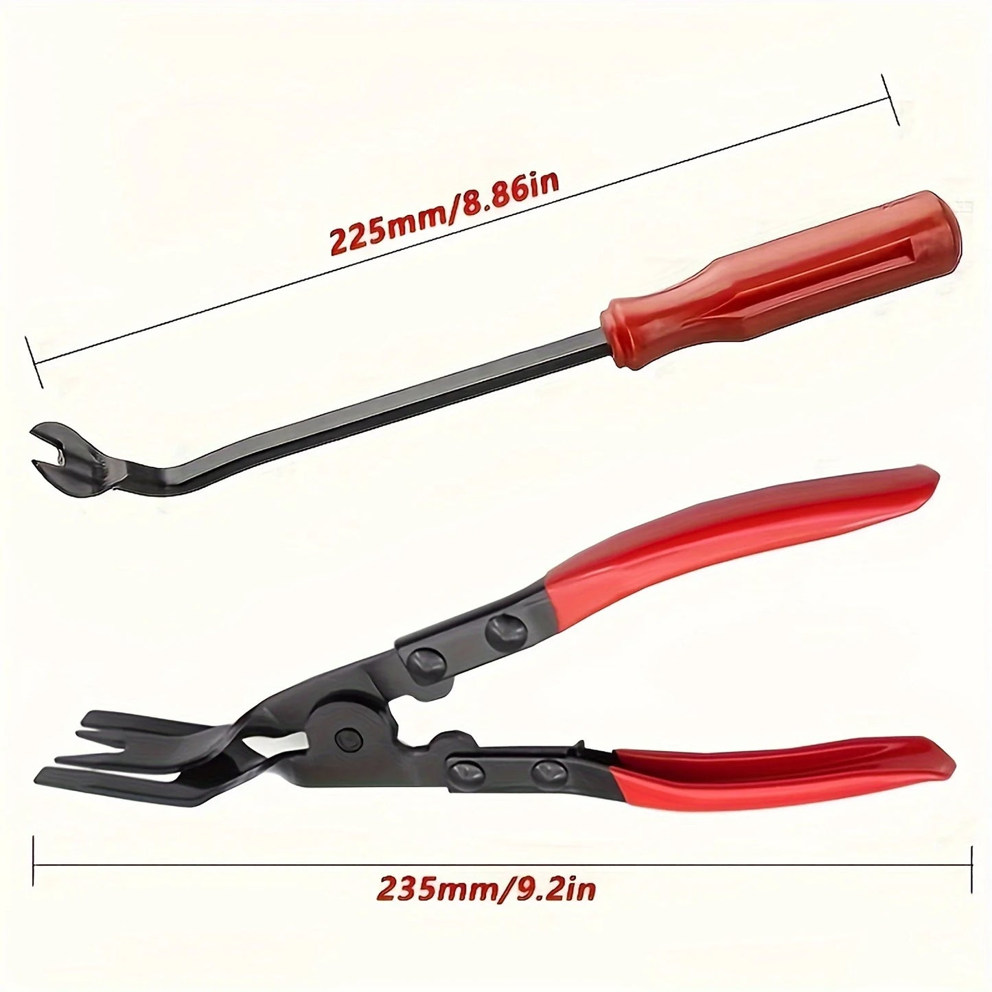 Car Headlight Repair Tool - Trim Clip Removal Pliers for Door Panel Fascia Dash Interior