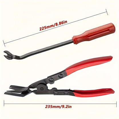 Car Headlight Repair Tool - Trim Clip Removal Pliers for Door Panel Fascia Dash Interior