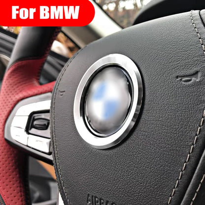 BMW Steering Wheel Circle Sticker - Car Styling Decoration Ring