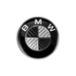 BMW Hood Emblem Badge 74mm/82mm - Front Rear Logo for All BMW Models