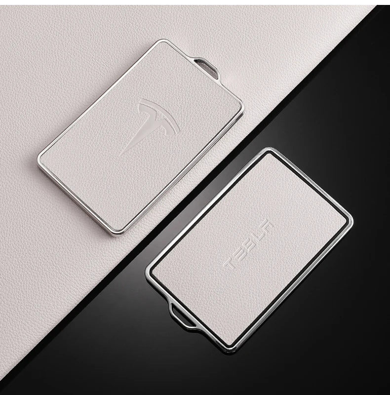 Tesla Key Case TPU Leather - NFC Key Fob Cover Model 3 S X Y