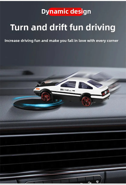Car Drift Tail Swing Rotating Ornament - Center Console Decoration
