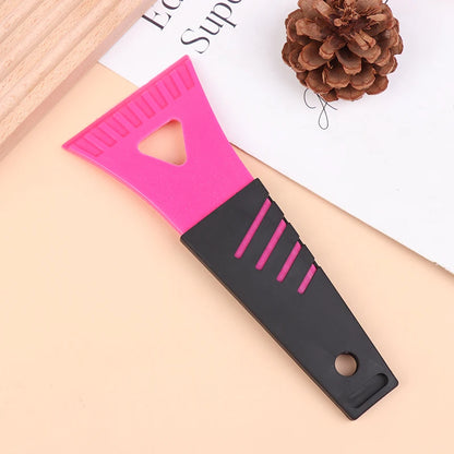 Mini Plastic Ice Scraper - Car Windshield Frost Removal Tool