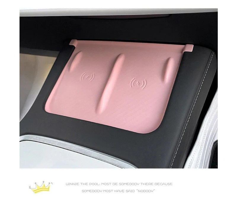 NovaAcc Silicone Wireless Charging Pad - Tesla Model 3 Y 2021-2023
