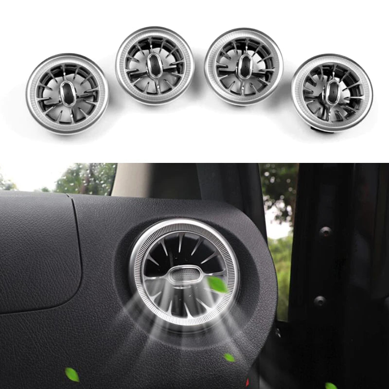 Mercedes Benz W447 Dashboard AC Vent Trim - Premium Interior Air Outlet Cover for V-Class EQV Vito Viano Metris