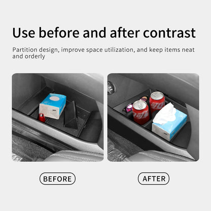 Hyundai Santa Fe Storage Box Cup Holder - 2024-2025 Interior Organizer