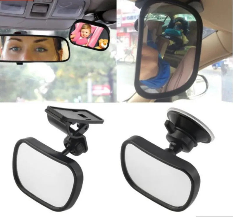Baby Car Mirror - Adjustable Rear Seat Child Monitor