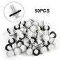 BMW Door Panel Clips 50PCS - Fastener Rivets with Seal Ring for E34 E36 E38 E39 E46