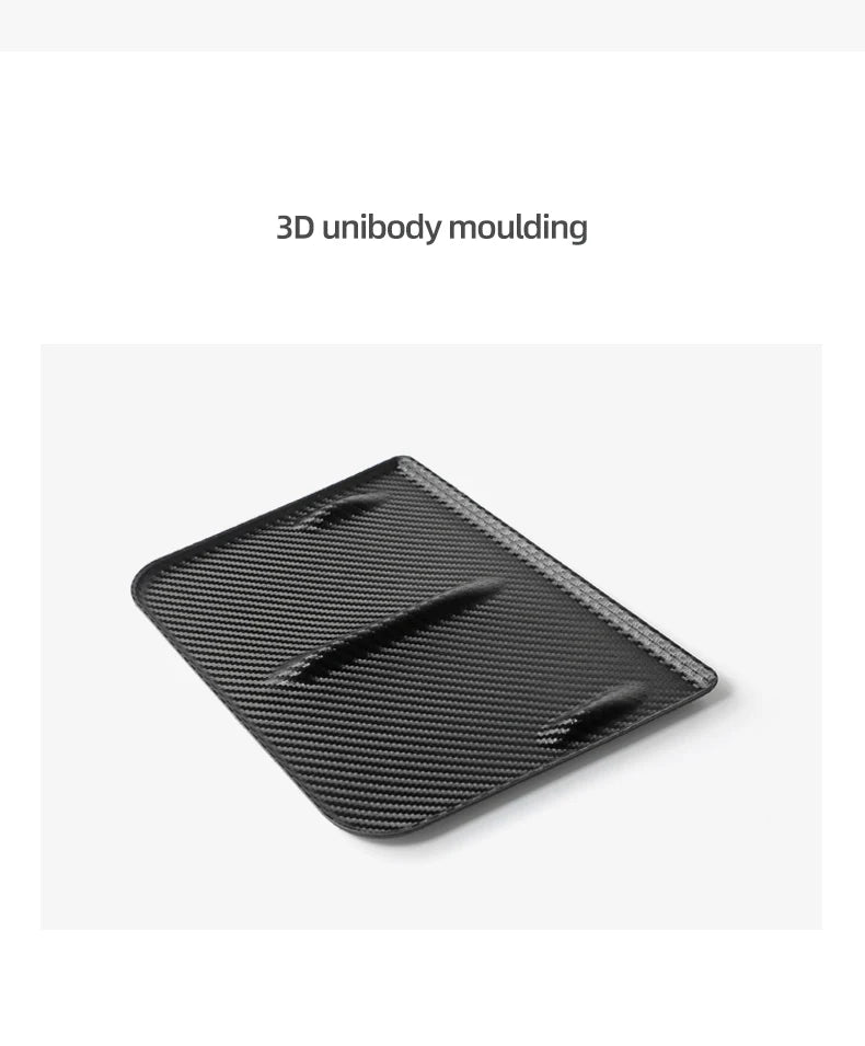 Tesla Model Y Model 3 Carbon Console - Wireless Charging Pad
