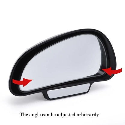 Car Blind Spot Mirror - 360° Adjustable Wide Angle