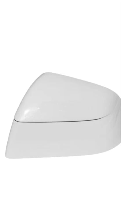 Tesla Model Y Juniper Rearview Mirror Cover 2024-2025 - Exterior Shell Replacement White/Black