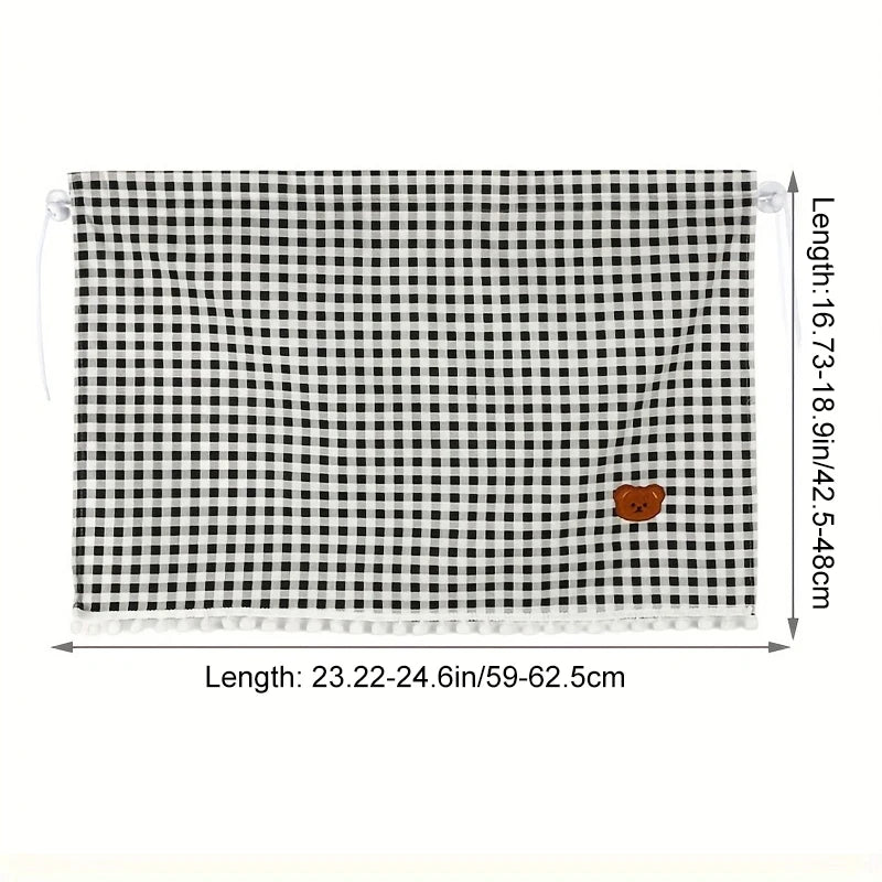 Car Sun Shade Curtains - Cute Cartoon Bear Window Sunshade