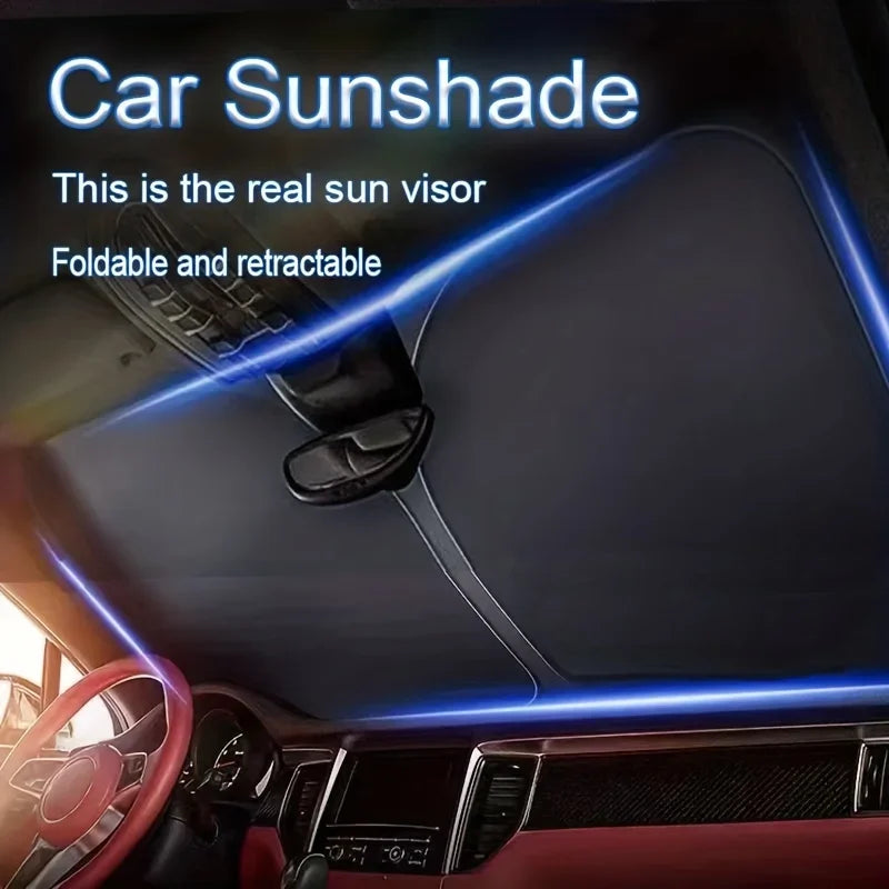 Car Windshield Sun Shade Cover - UV Protection for Car Truck SUV