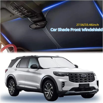 Car Windshield Sun Shade Cover - UV Protection for Car Truck SUV