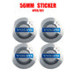Volvo Wheel Center Stickers 56mm - Hub Cap Decals for R-Design Models