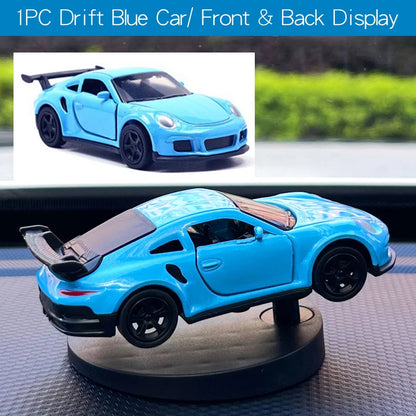 Drift Car Dashboard Toy Model - Swing Turning Sports Race Ornament