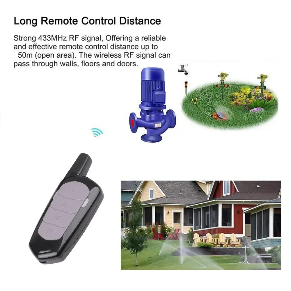 433MHz Garage Remote Control Duplicator - Gate Door Opener Clone
