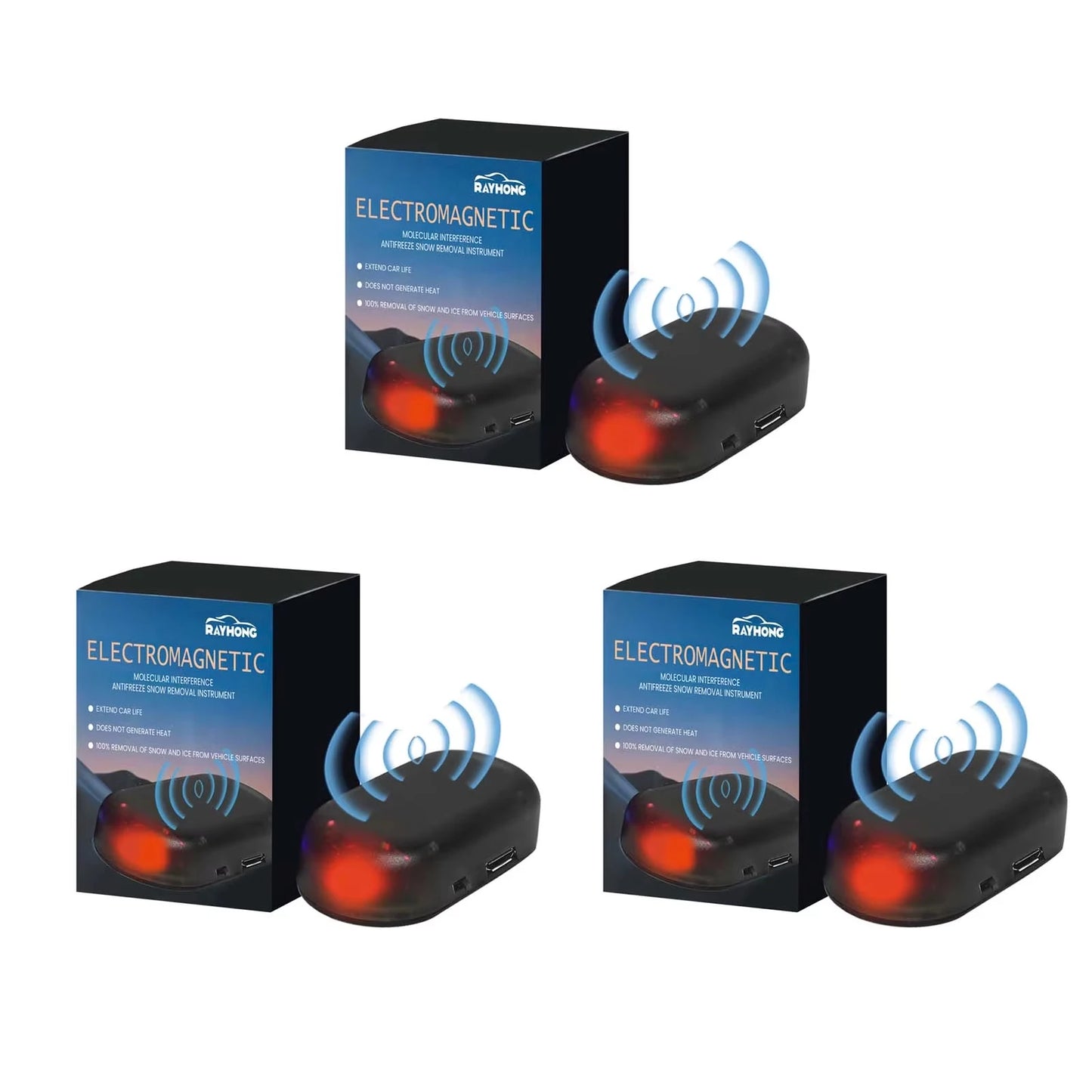 Car Solar Antifreeze Device - Windshield Deicer Snow Removal Tool