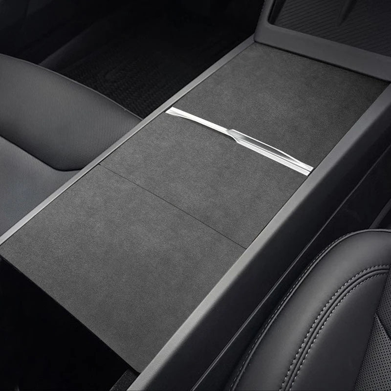 Tesla Model 3/Y Suede Central Control Panel Protector Cover Sticker