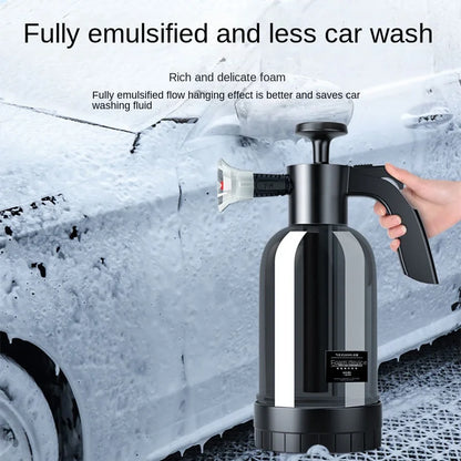 2L Foam Sprayer Car Wash - Hand Pump Snow Foam Cannon