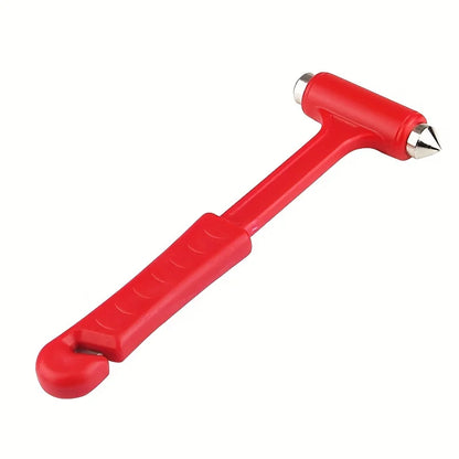 Emergency Car Escape Hammer - Multi-Function Safety Tool with Window Breaker & Seatbelt Cutter