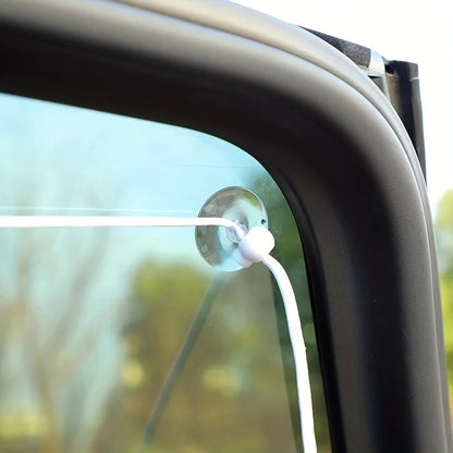 Car Sun Shade Curtains - Cute Cartoon Bear Window Sunshade