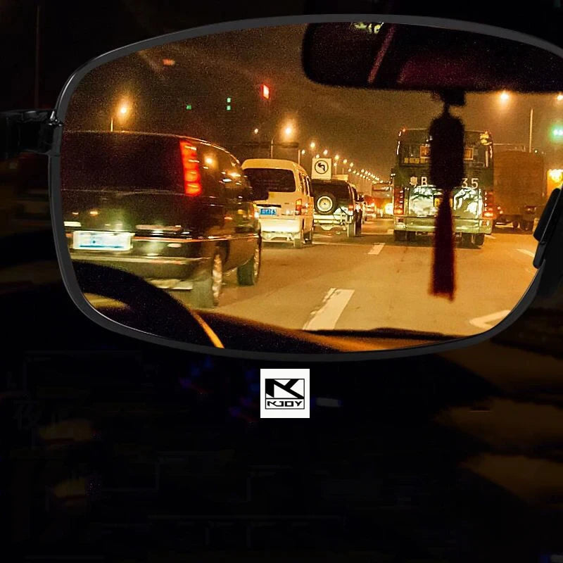 KJOY Night Vision Driving Glasses - UV Protection Yellow Lens